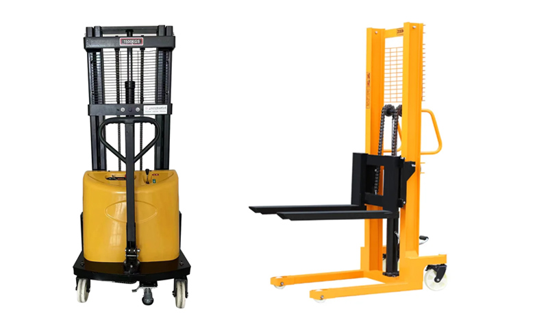 Come usare correttamente uno stacker idraulico?