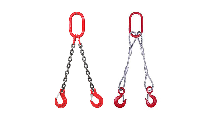 Un confronto tra i vantaggi delle brache a catena e delle brache a fune metallica