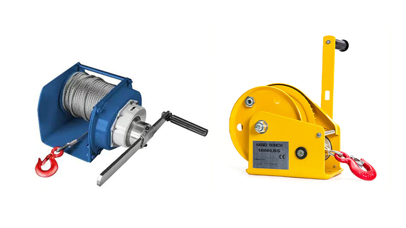 Quali sono i vantaggi della funzione autobloccante di un argano manuale a manovella?