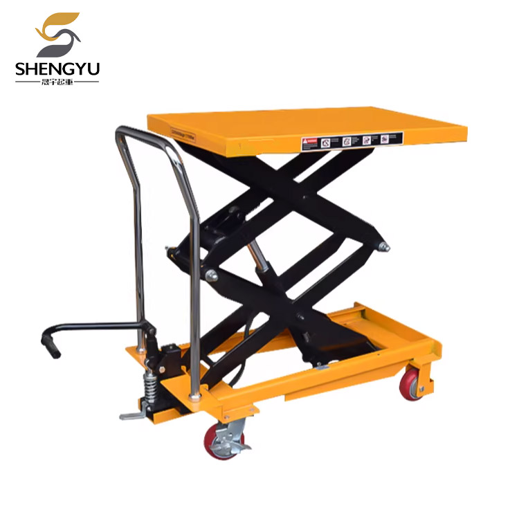 Piattaforma di sollevamento idraulica da 500 kg