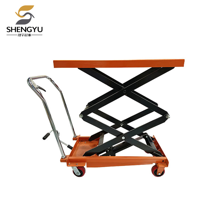 Carrello da tavolo idraulico